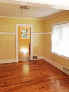 Before Look at the Dining Room at 874 West