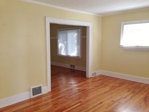 Before Look at the Living Room at 874 West