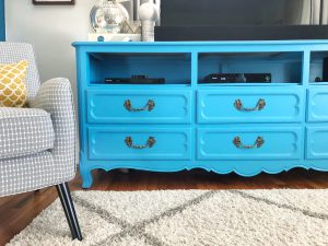 Dresser Turned TV Stand DIY