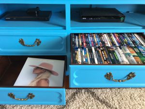 Dresser turned TV Stand DIY