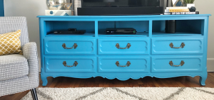 Turning a Dresser into a TV Stand